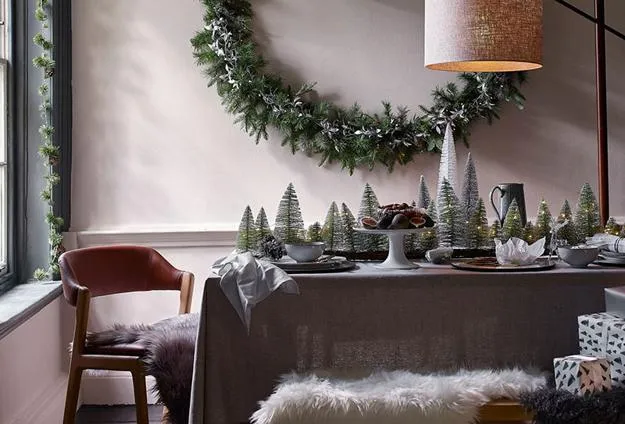 Sensual Dark Pastels, Winter Holiday Decor Ideas, Modern Christmas Trends