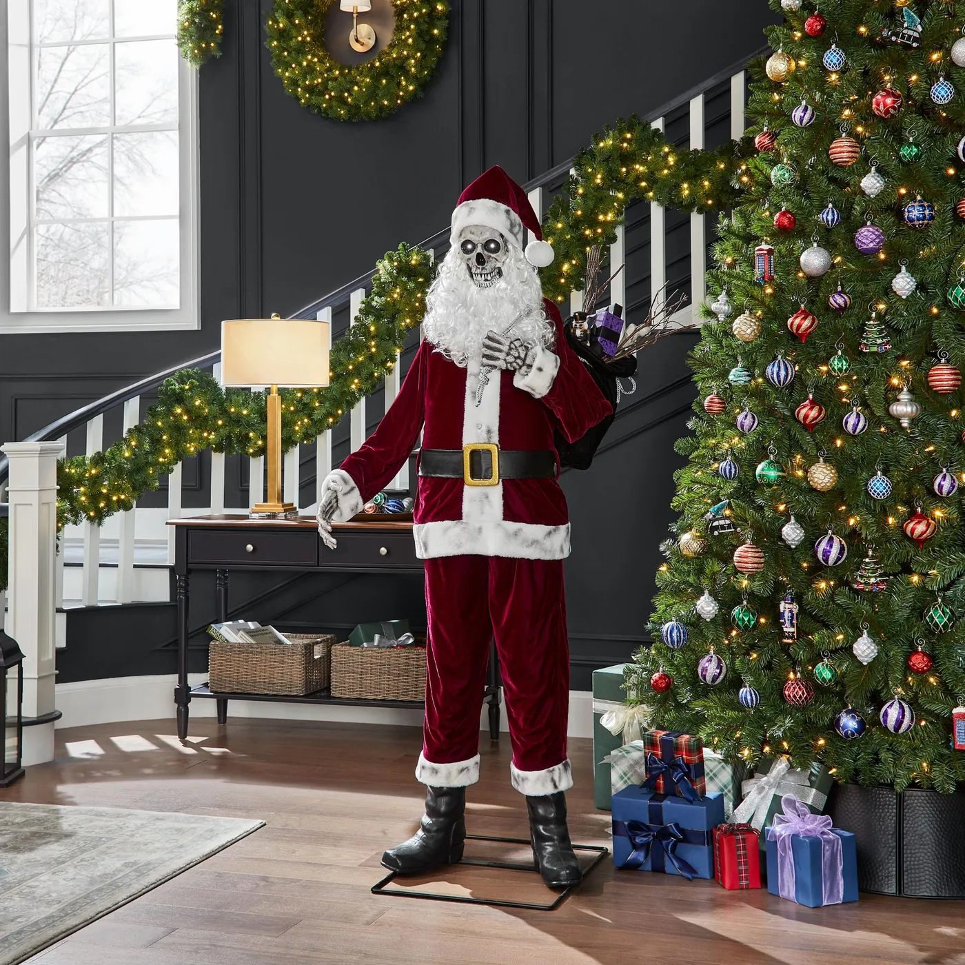 Shop Home Depot's Skeleton Santa Claus | PS Home