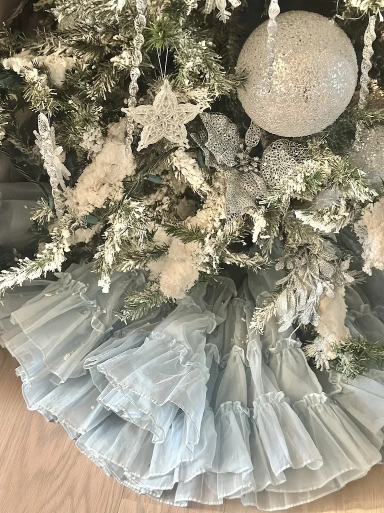 Silver White Christmas Tree Skirts Luxury White Christmas Tree Skirt Silver Trinity Christmas