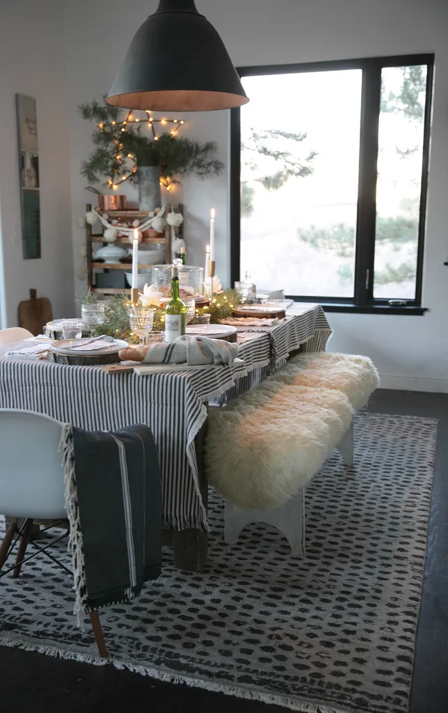 Simple French Tablescape | Seasons of Home Holiday Series | Jeanne Oliver