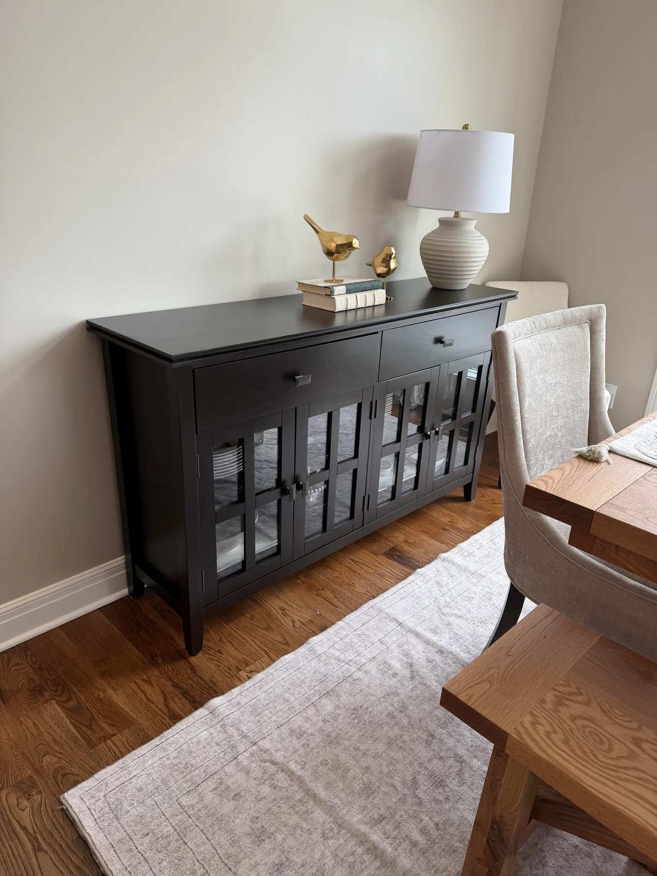 Simpli Home Artisan 4 Door Sideboard Buffet | Ashley