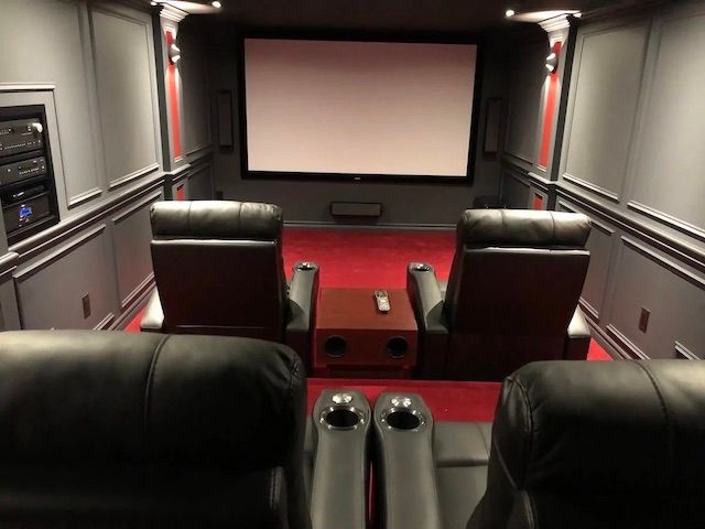 Small Home Theater Room Design Ideas - Realestaged