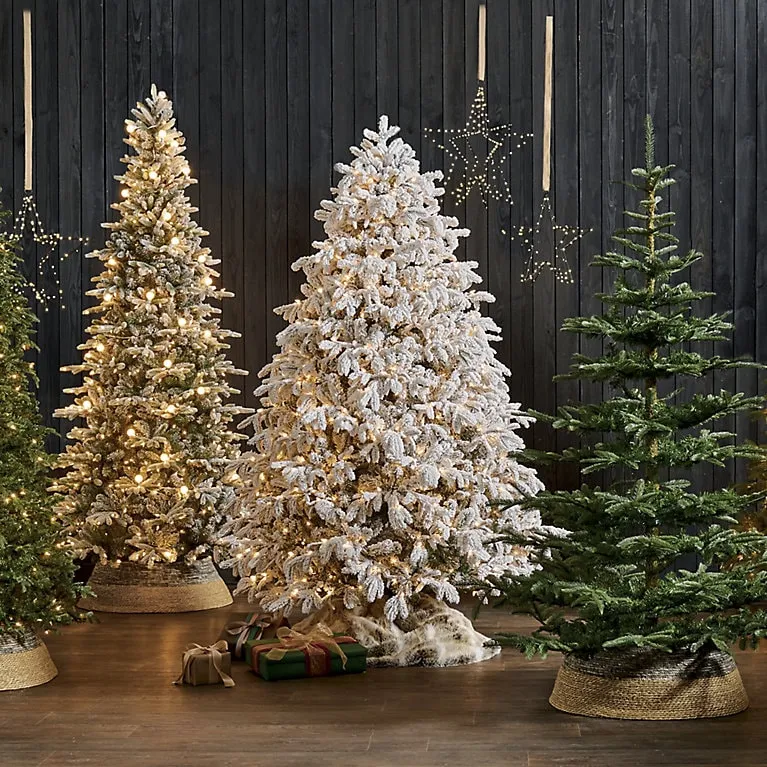 Snowfall Flocked Tree | Grandin Road