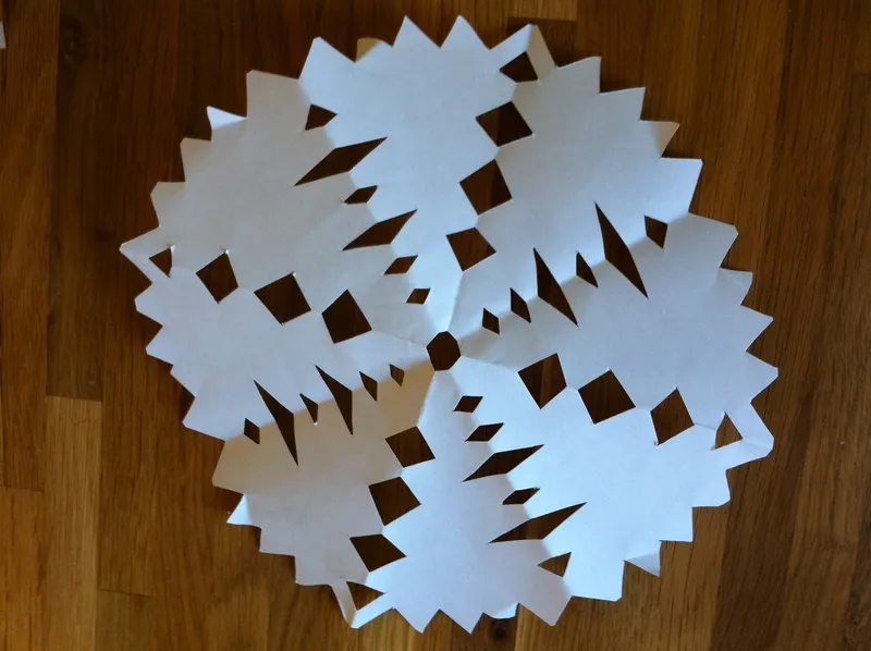 Snowflake - My Kid Craft