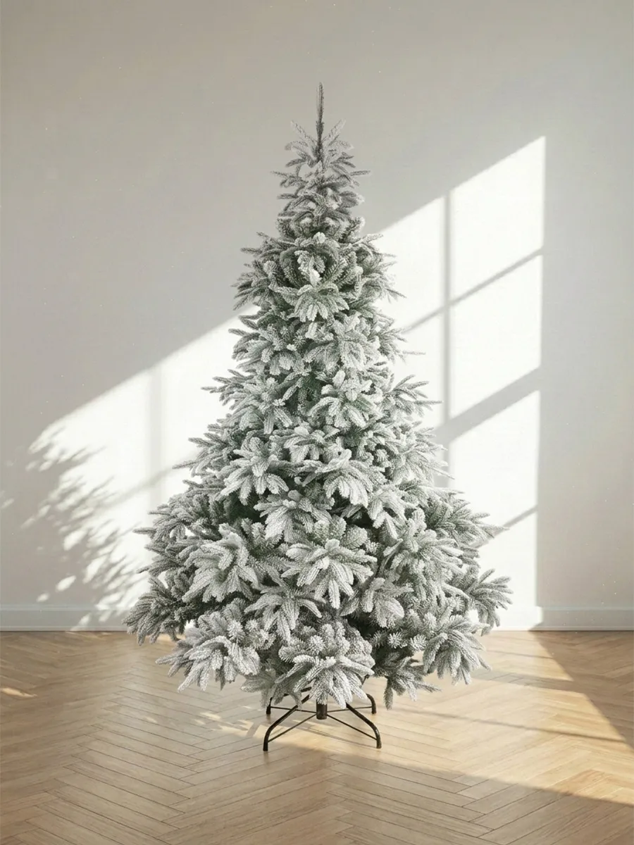 Snowy Artificial Christmas Trees | Santa's Valley
