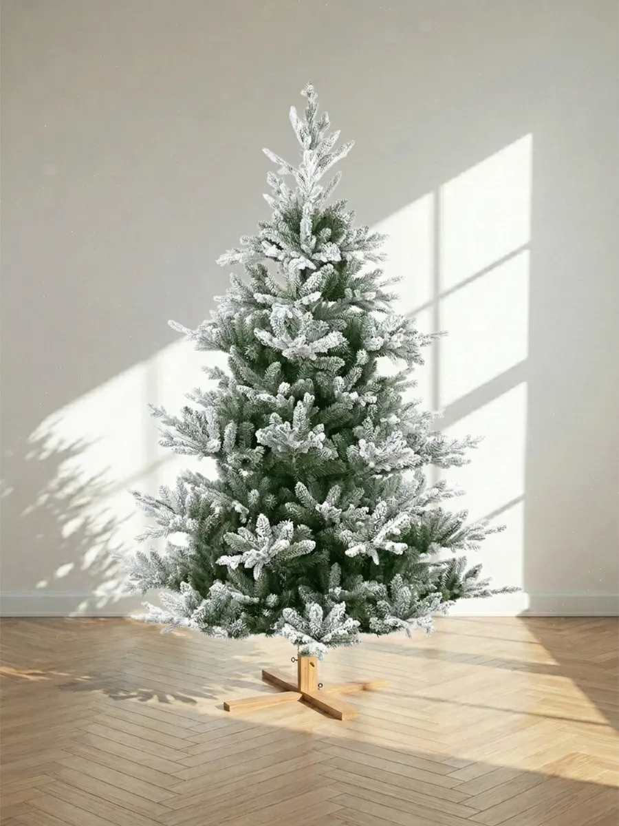 Snowy Artificial Christmas Trees | Santa's Valley