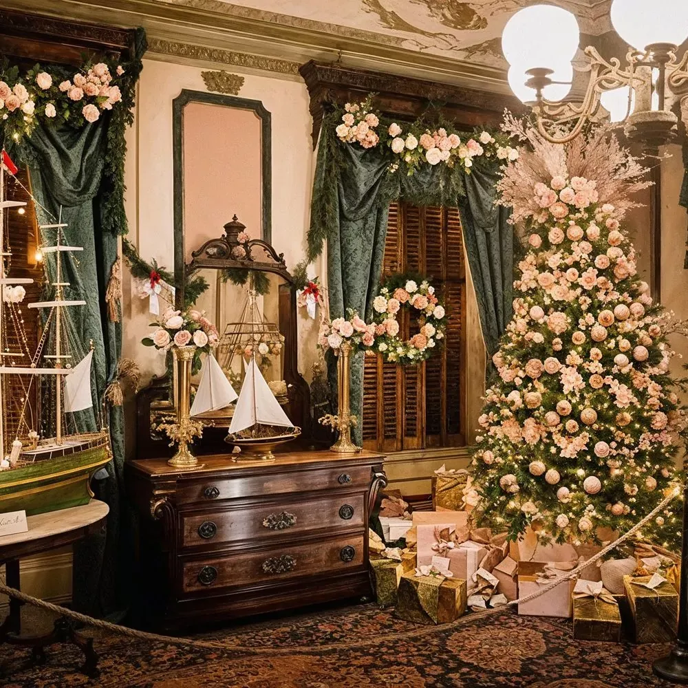 Step Into Victoria Mansion at Christmas