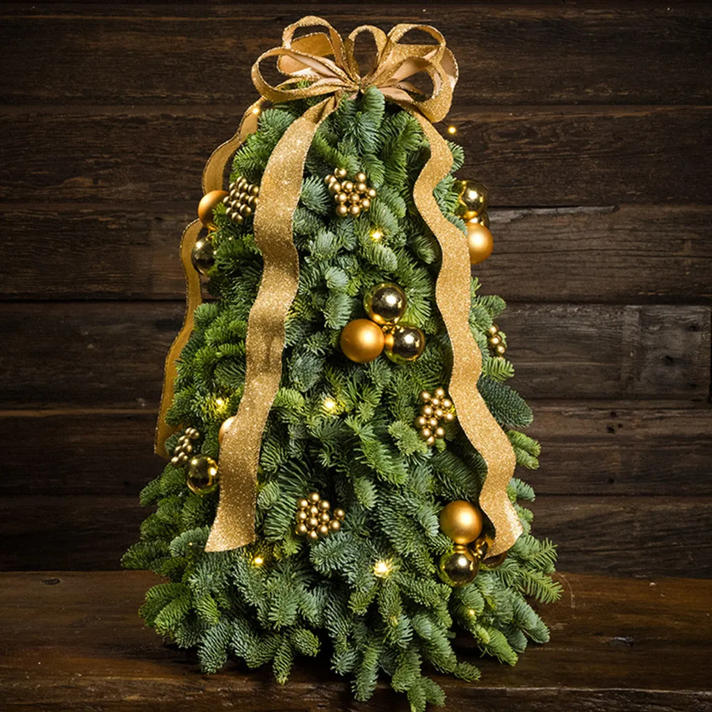 Table Top Trees for Christmas Table - Mini and Small Tabletop Christmas Tree  – Lynch Creek Farm