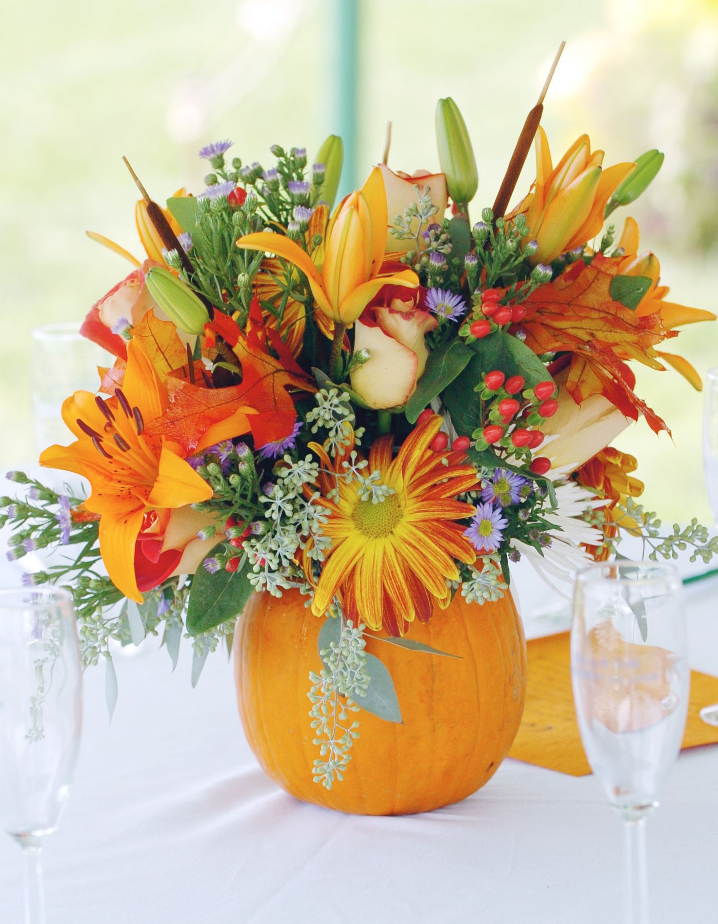 Thanksgiving Floral Centerpieces |