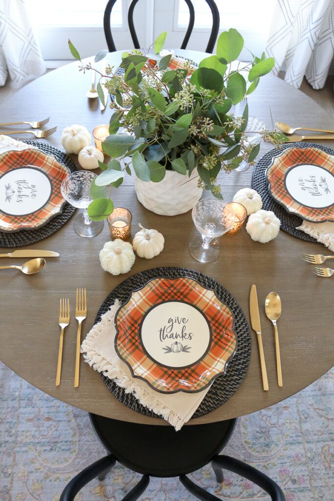Thanksgiving Tablescape: Budget Friendly + No Fuss - 1111 Light Lane