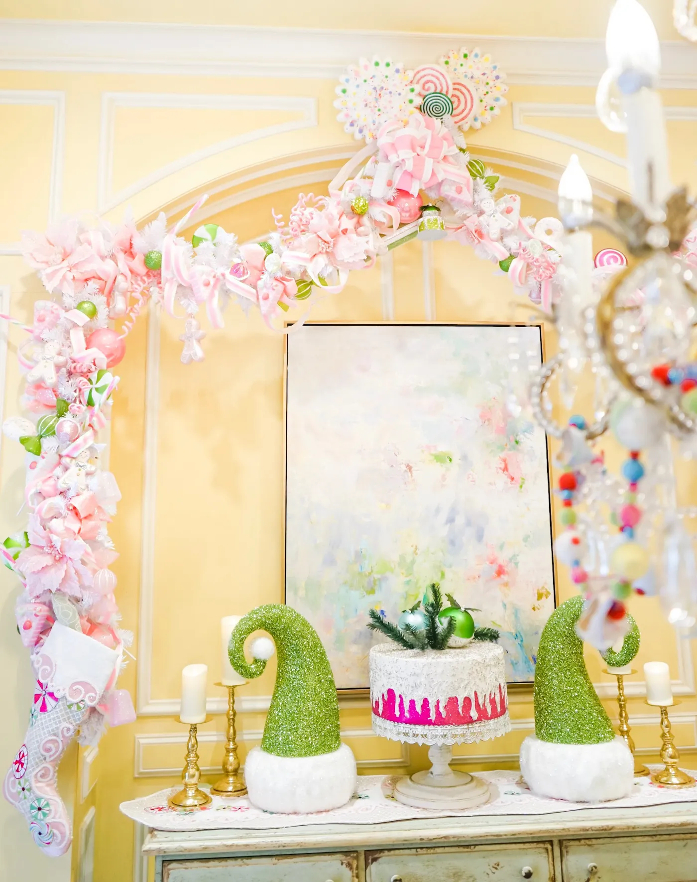 The Sweet Treats Christmas Dining Room | Turtle Creek Lane