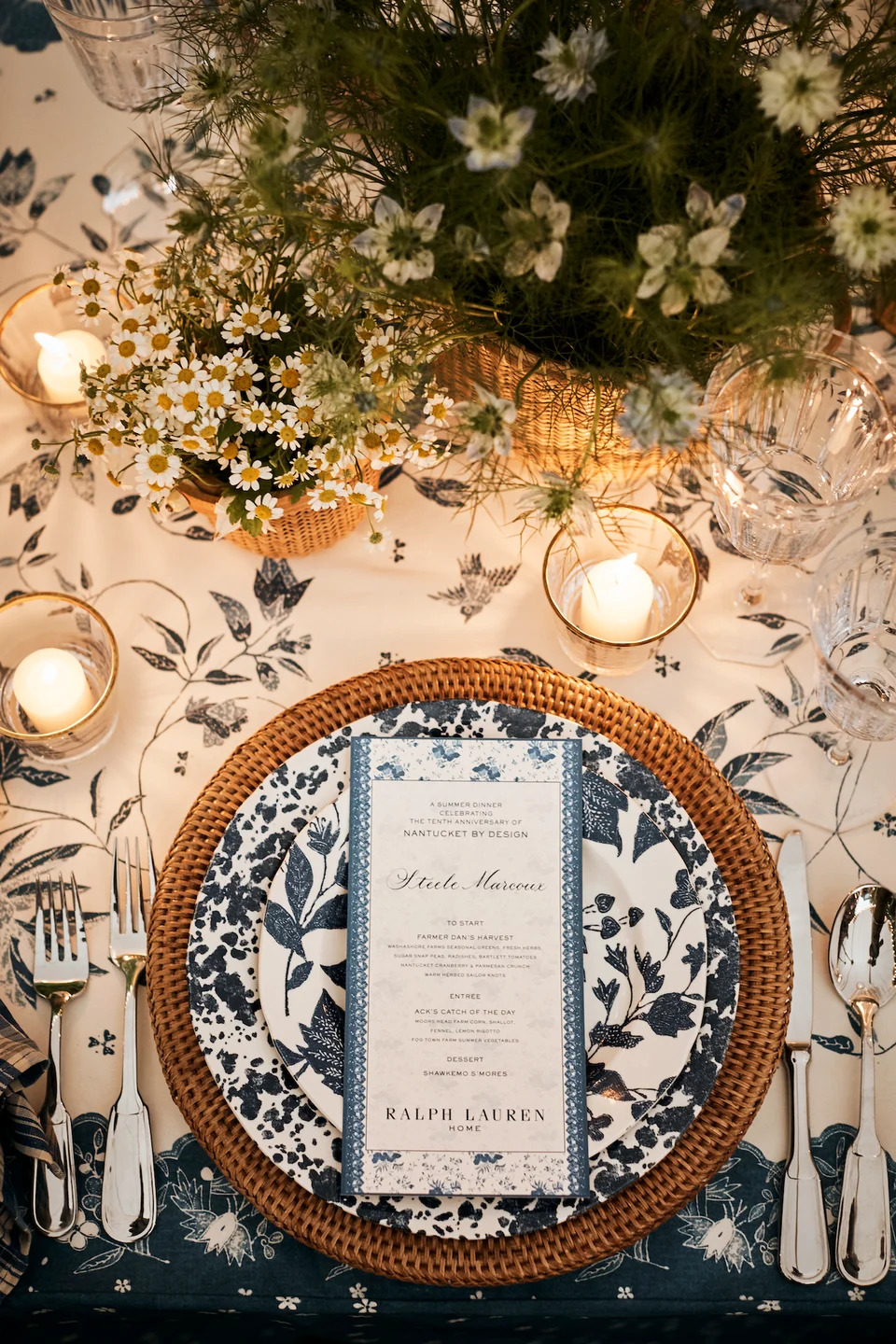 This Ralph Lauren Nantucket Tablescape Is Late-Summer Entertaining  Perfection