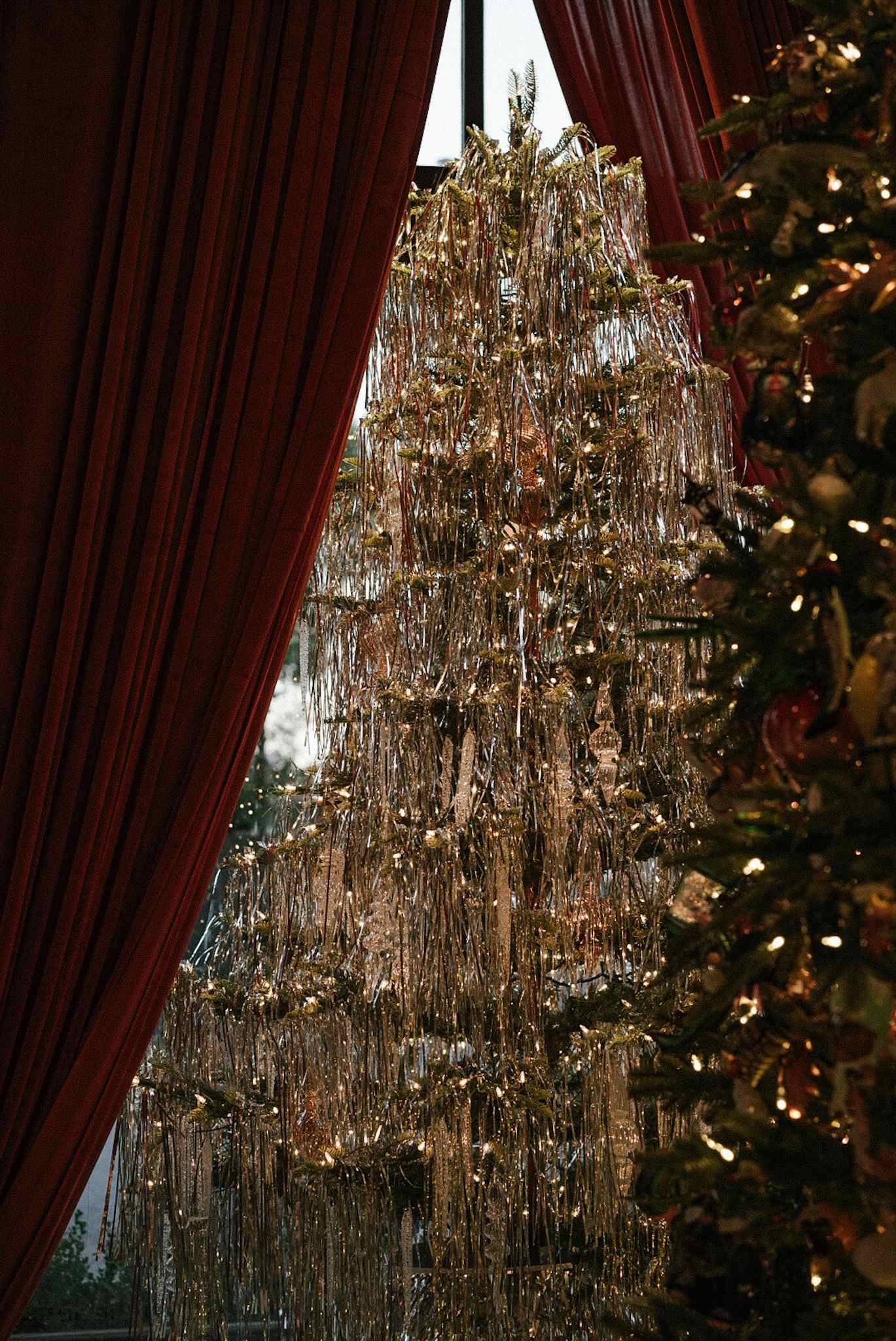 Tinsel Christmas Trees: 8 Designer Styling Tips & History | Apartment Therapy