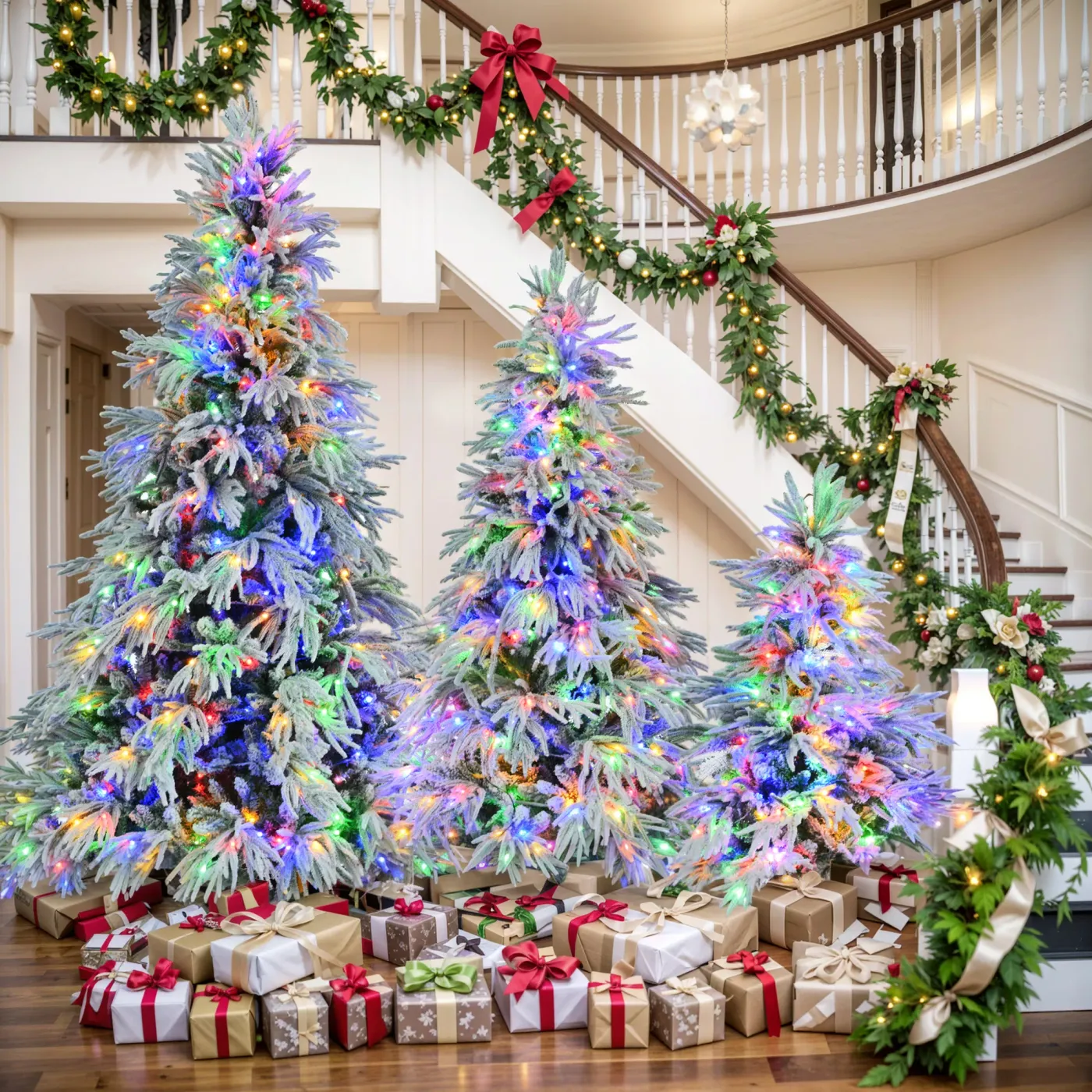 Traditional Christmas Tree With Colored Lights Who Invented Electric  Christmas Lights? Library Of Congress