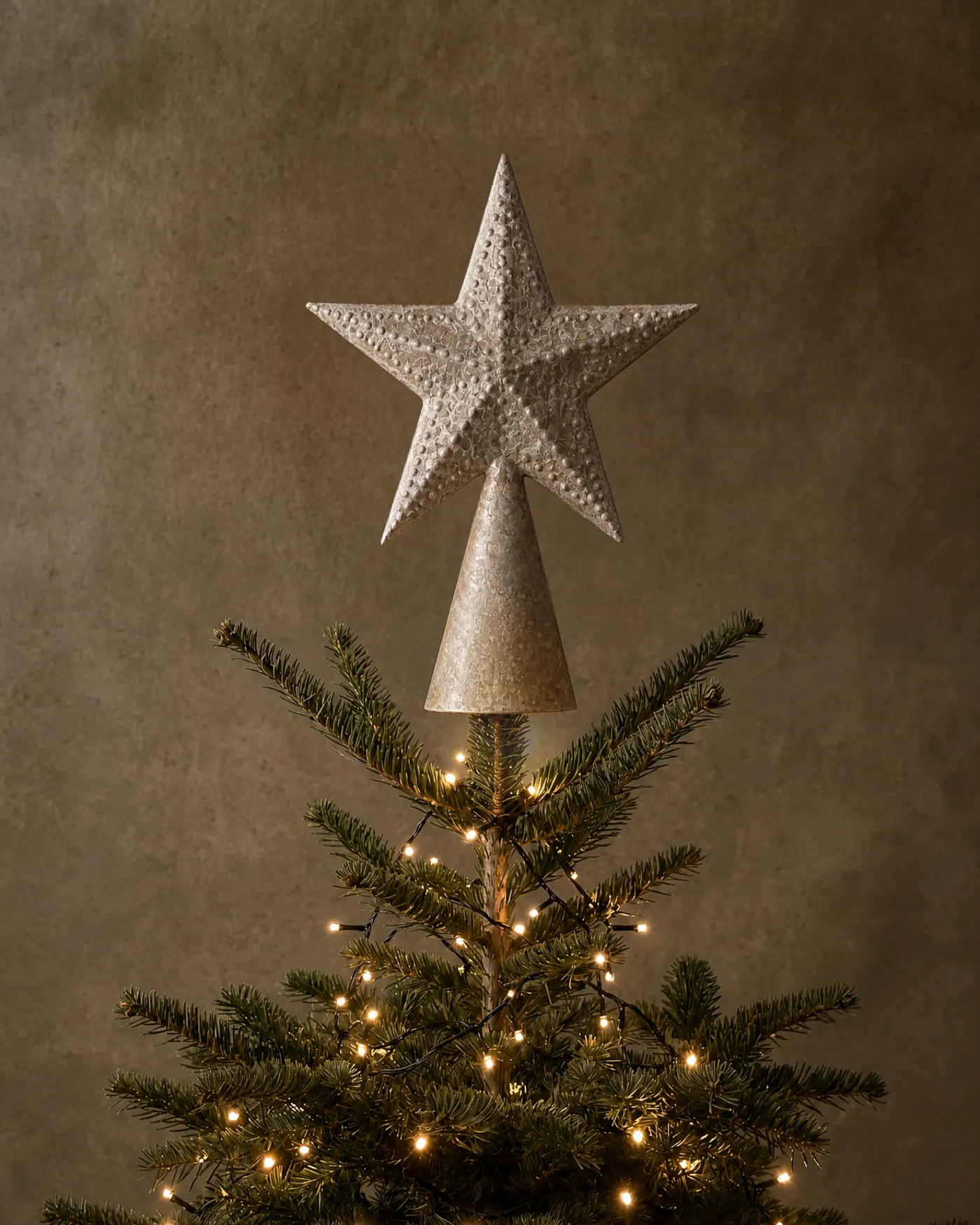 Tree Topper Rustic Metal Christmas Tree Metal Angel Tree Topper Christmas Angel Topper 9” Angel Topper
