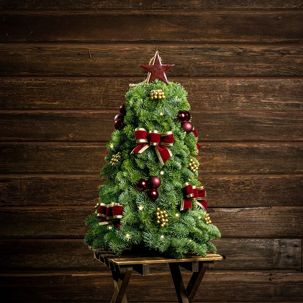 Twinkling Tranquility: The Magic of a Pre-Lit Tabletop Christmas Tree – Lynch Creek Farm