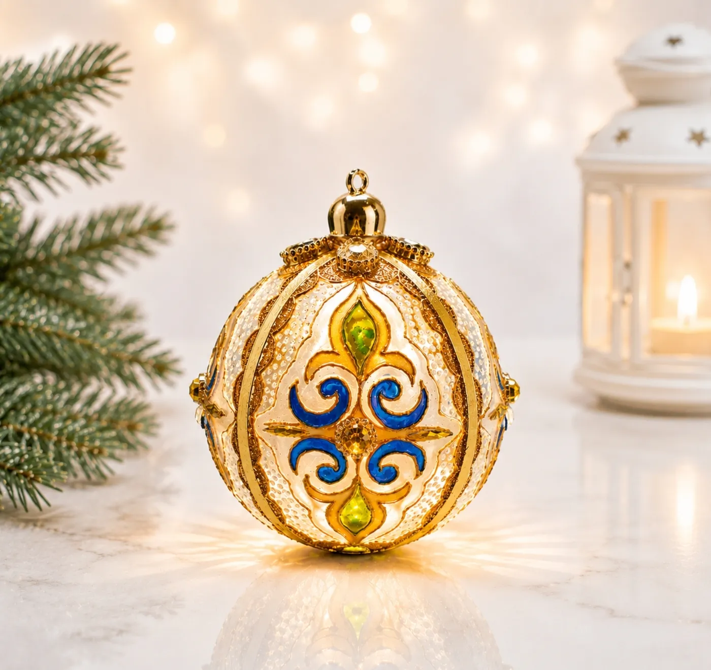Unique Stained Glass Christmas Ornaments