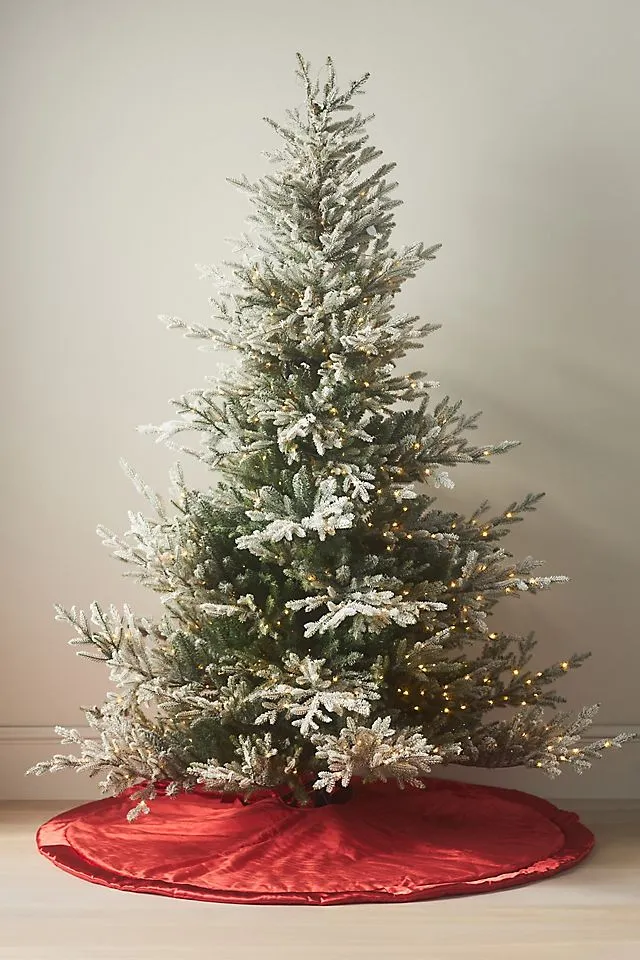 Velvet Bow Tree Skirt | AnthroHome