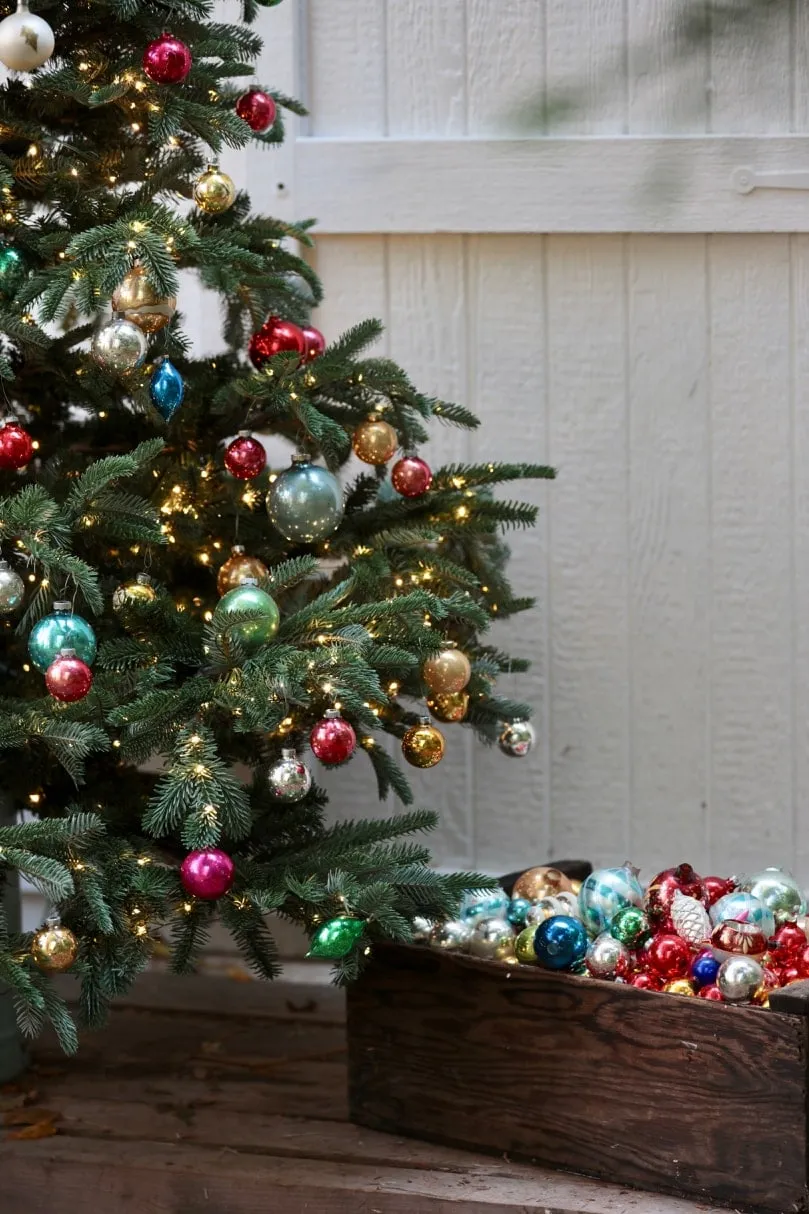 Vintage Christmas Ornaments - French Country Cottage