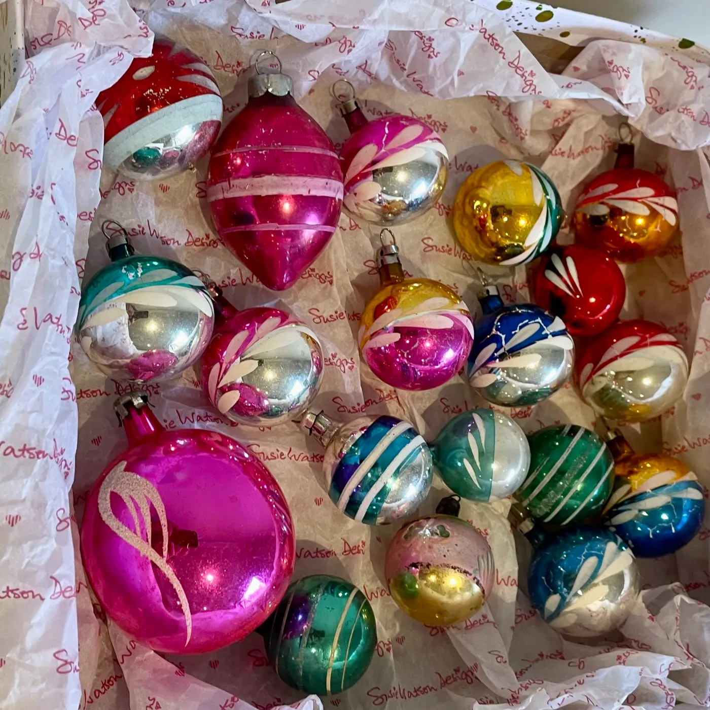 Vintage Christmas Tree Decorations — Eco Editions