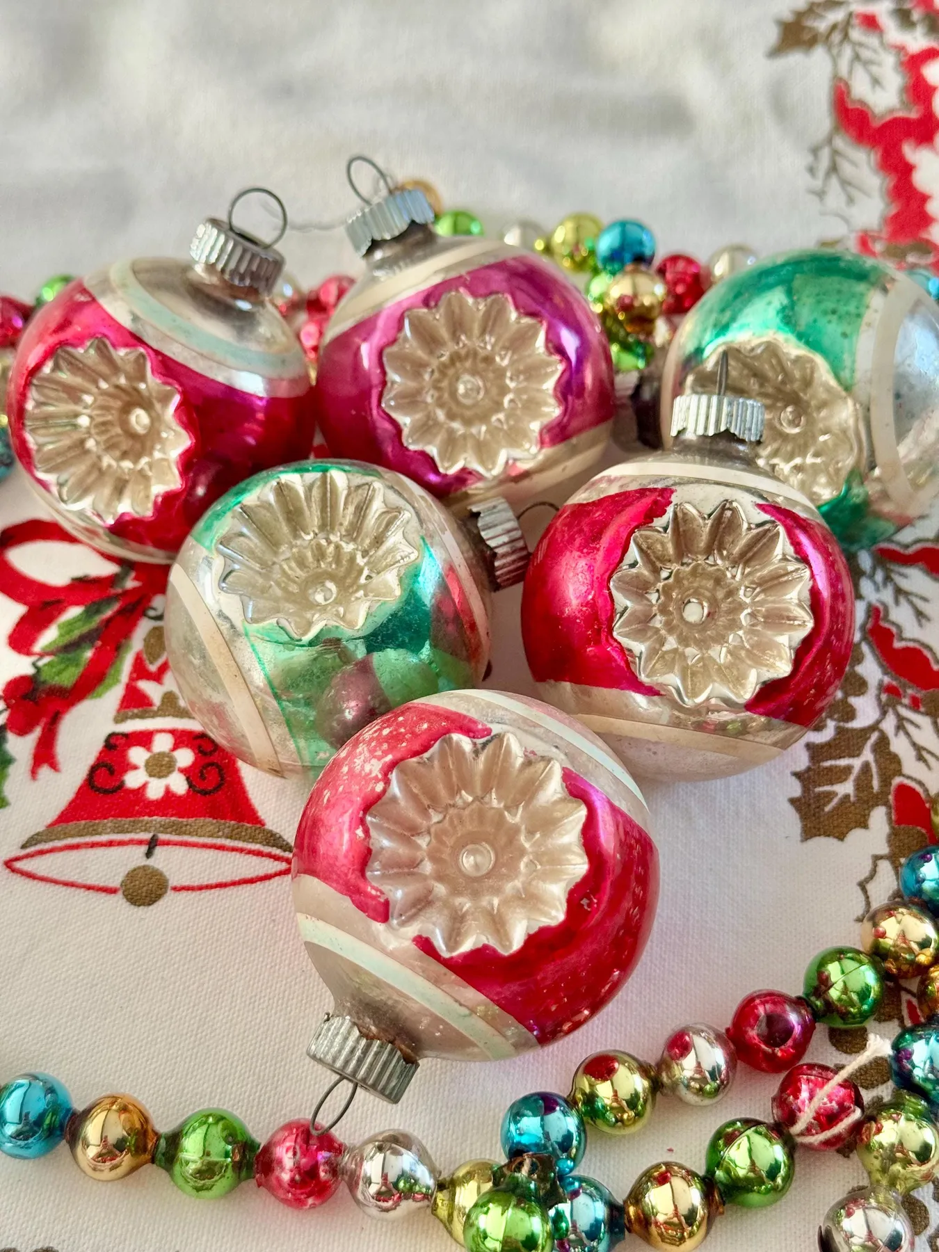 Vintage Shiny Bright Ornaments Shiny Brite Vintage Christmas Ornaments