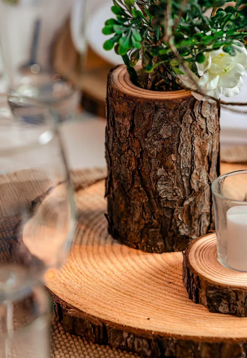 Where to Buy Wood Slices in Bulk for Wedding Centerpieces