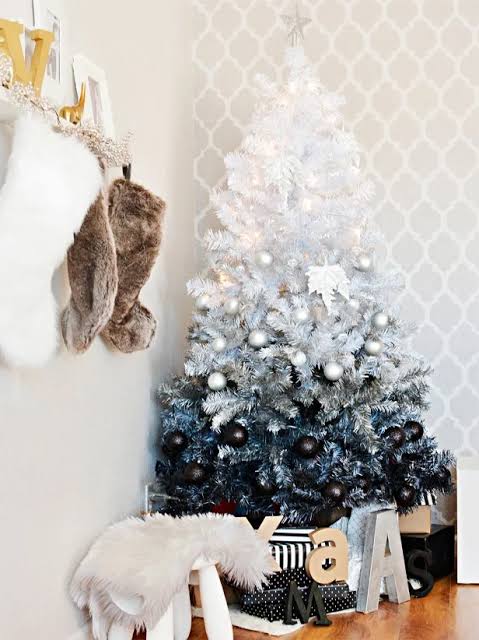 White Christmas Decorating Ideas | White Flocked Christmas Trees | HGTV