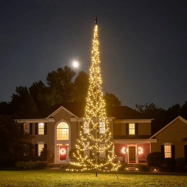 Wholesale Fairybell Outdoor Christmas Tree 25ft | 1000 LEDs | Square for  your store - Faire