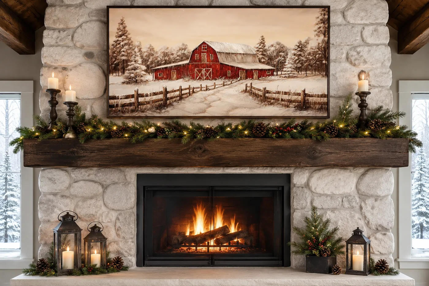 Winter Landscapes Wall Art - Framed Canvas Prints & Decor – Wall Decor  Delights