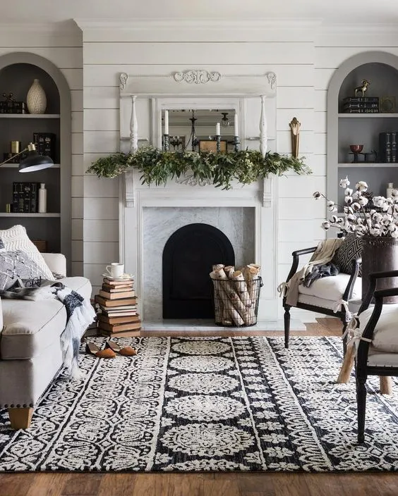 Winter Mantel Design Inspiration