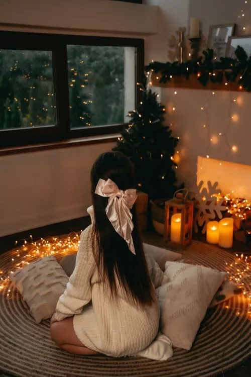 Woman Decorating Christmas Tree · Free Stock Photo